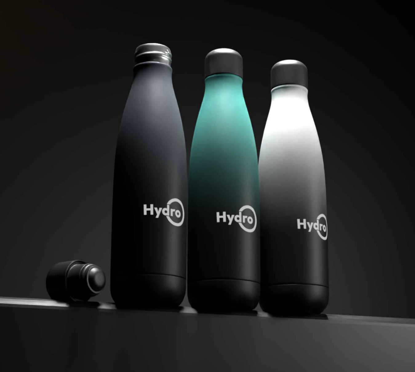 HydroSphere Eco Bottle Visualization